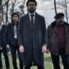  	Money Heist El Profesor Wool Blend Trench Coat
