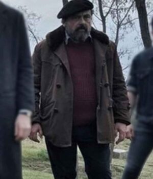  	Money Heist Moscú Brown Coat
