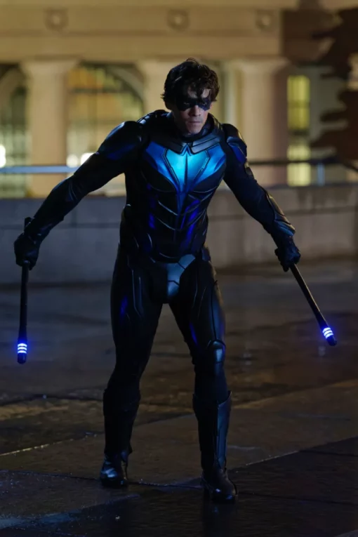 Brenton Thwaites Titans Nightwing Leather Costume Jacket Brenton Thwaites Titans Nightwing Leather Costume Jacket