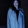  	Titans S03 Conor Leslie White Cotton Trench Coat