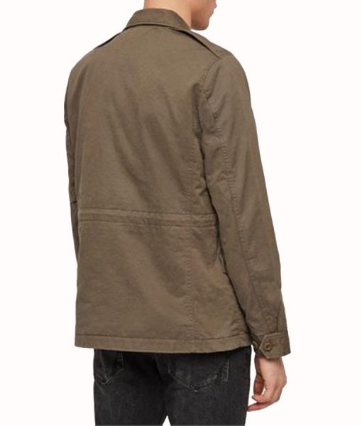 Titans Brenton Thwaites Brown Cotton Jacket Titans Brenton Thwaites Brown Cotton Jacket