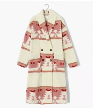  	Beth Dutton Yellowstone S05 Pink Coat