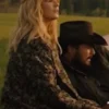 Yellowstone S05 Beth Dutton Wool Floral Coat Yellowstone S05 Beth Dutton Wool Floral Coat