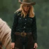  	Kelly Reilly Beth Dutton Yellowstone S05 Printed Cotton Shirt