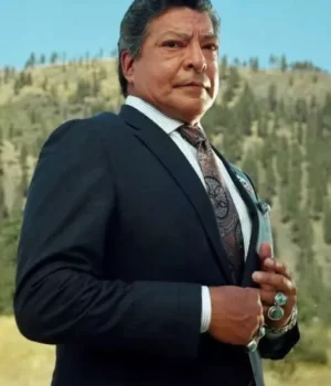  	Gil Birmingham Yellowstone S05 Black Blazer