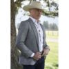  	Yellowstone S04 Malcolm Beck Grey Blazer