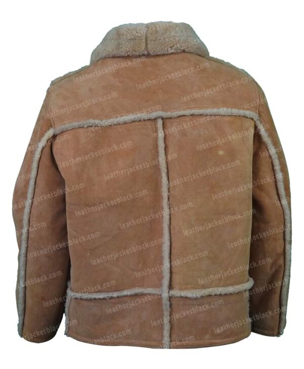 Yellowstone S04 Walker Shearling Fur Suede Leather Jacket Yellowstone S04 Walker Shearling Fur Suede Leather Jacket