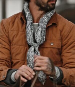  	Ryan Bingham Yellowstone Walker S04 Brown Jacket