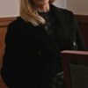  	Yellowstone S04 Beth Dutton Black Long Coat