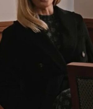  	Yellowstone S04 Beth Dutton Black Long Coat