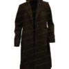 Yellowstone S04 Beth Dutton Wool Green Long Coat Yellowstone S04 Beth Dutton Wool Green Long Coat