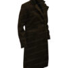 Yellowstone S04 Beth Dutton Wool Green Long Coat Yellowstone S04 Beth Dutton Wool Green Long Coat