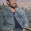  	Yellowstone Cole Hauser Blue Denim Trucker Jacket
