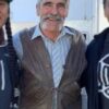  	Yellowstone Lloyd Pierce Distressed Brown Leather Vest