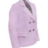  	Yellowstone Heather Hemmens Pink Wool Coat