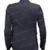 Yellowstone Kelly Reilly Grey Suiting Fabric Single Breasted Blazer Yellowstone Kelly Reilly Grey Suiting Fabric Single Breasted Blazer