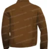  	Yellowstone Kayce Dutton Brown Waxed Jacket
