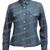 Yellowstone Kelly Reilly Blue Denim Jacket Yellowstone Kelly Reilly Blue Denim Jacket