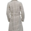  	Yellowstone Kelly Reilly Off White Wool-Blend Coat