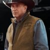 Yellowstone Season 3 Kevin Costner Beige Wool Vest Yellowstone Season 3 Kevin Costner Beige Wool Vest