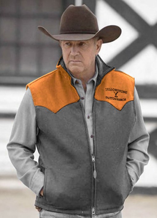 Yellowstone Kevin Costner Ranch Vest Yellowstone Kevin Costner Ranch Vest