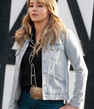  	Yellowstone S03 Hassie Harrison Blue Denim Jacket