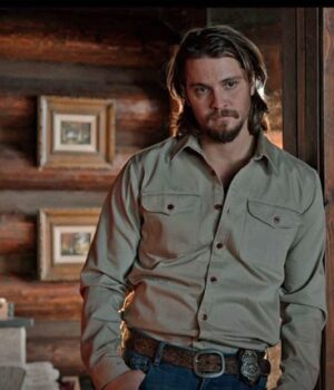  	Yellowstone Luke Grimes Cotton Jacket