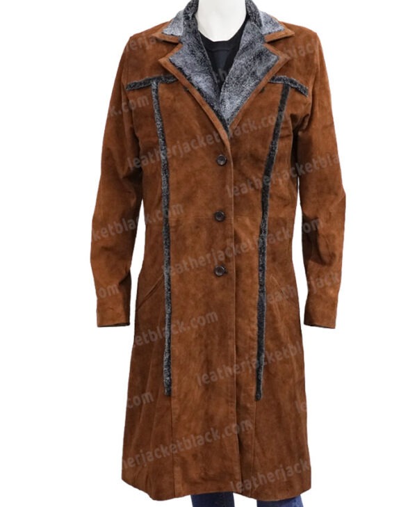 Yellowstone S02 Beth Dutton Leather Trench Coat Yellowstone S02 Beth Dutton Leather Trench Coat
