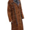 Yellowstone S02 Beth Dutton Leather Trench Coat Yellowstone S02 Beth Dutton Leather Trench Coat
