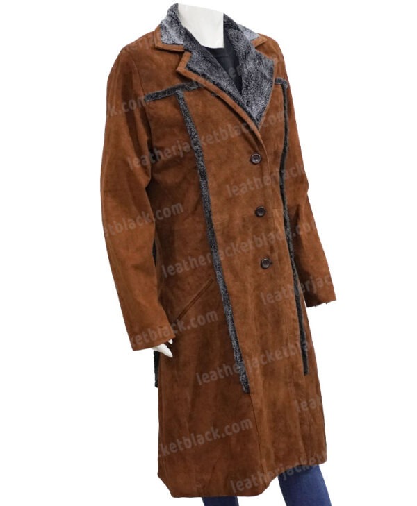 Yellowstone S02 Beth Dutton Leather Trench Coat Yellowstone S02 Beth Dutton Leather Trench Coat