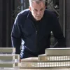  	Danny Huston Yellowstone Navy Blue Cotton Jacket