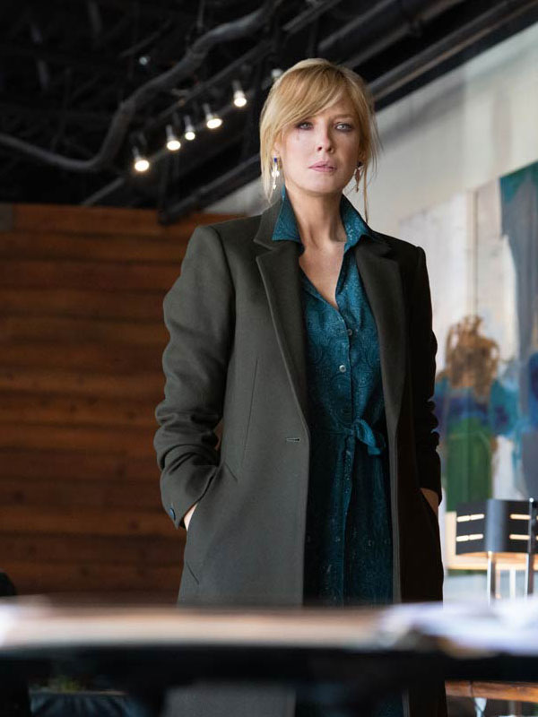 Kelly Reilly Yellowstone S03 Trench Coat Kelly Reilly Yellowstone S03 Trench Coat