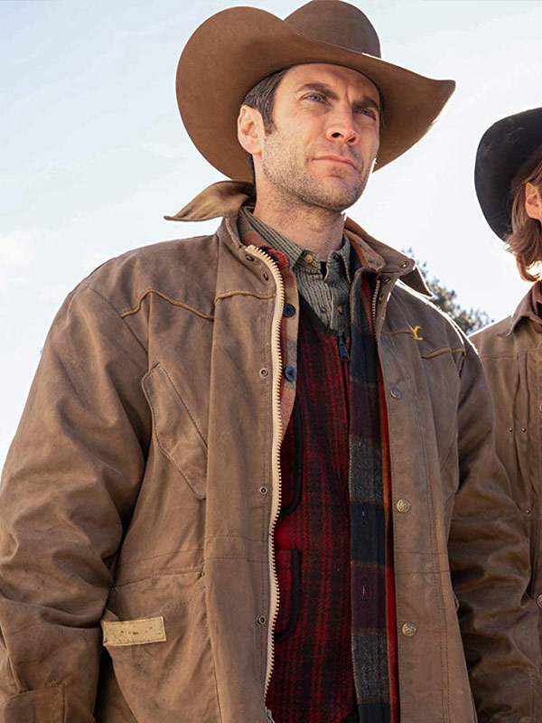 Wes Bentley Yellowstone Jacket Wes Bentley Yellowstone Jacket
