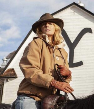  	Yellowstone Kelly Reilly Cotton Bomber Jacket