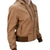Yellowstone Kelly Reilly Cotton Bomber Jacket Yellowstone Kelly Reilly Cotton Bomber Jacket