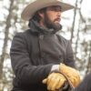  	Yellowstone TV Series Ryan Bingham Grey PeaCoat