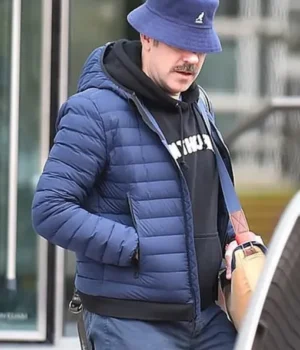  	Ted Lasso S03 Jason Sudeikis Hooded Puffer Jacket