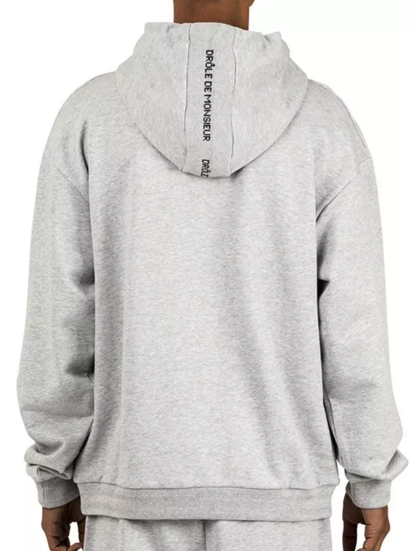 Ted Lasso Thierry Zoreaux Grey Fleece Hoodie Ted Lasso Thierry Zoreaux Grey Fleece Hoodie