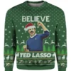  	Ted Lasso Multiple Colors Christmas Wool Sweater