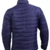 	Ted Lasso S02 Navy Blue Quilted Jason Sudeikis Puffer Jacket