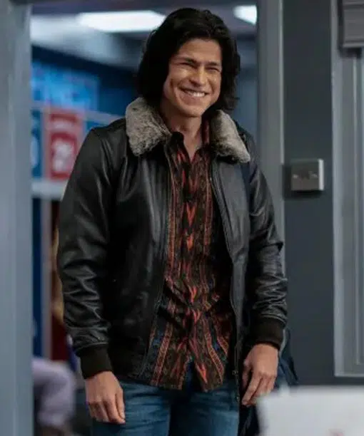 Ted Lasso S02 Dani Rojas Leather Bomber Jacket Ted Lasso S02 Dani Rojas Leather Bomber Jacket