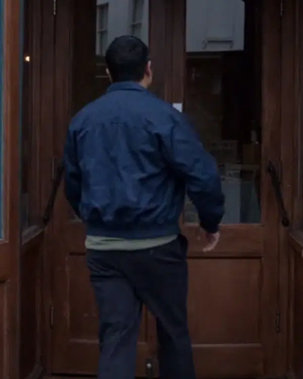 Ted Lasso S02 Nick Mohammed Blue Cotton Bomber Jacket Ted Lasso S02 Nick Mohammed Blue Cotton Bomber Jacket