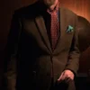  	Ted Lasso Brendan Hunt Brown Blazer
