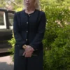  	Ted Lasso S02 Rebecca Welton Black Coat