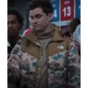  	Ted Lasso S02 Richard Montlaur Camo Parachute Jacket