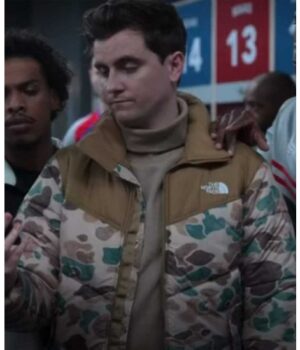  	Ted Lasso S02 Richard Montlaur Camo Parachute Jacket