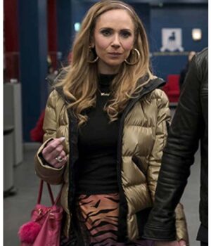  	Ted Lasso S02 Keeley Jones Golden Parachute Jacket