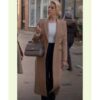  	Ted Lasso Rebecca Welton Brown Coat