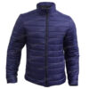  	Ted Lasso Jason Sudeikis Navy Blue Parachute Jacket