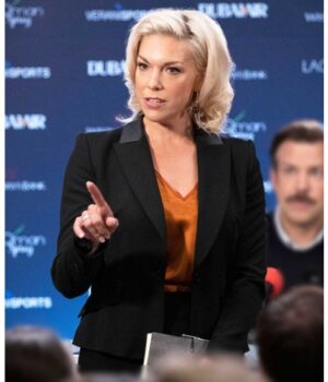  	Ted Lasso Rebecca Welton Black Blazer